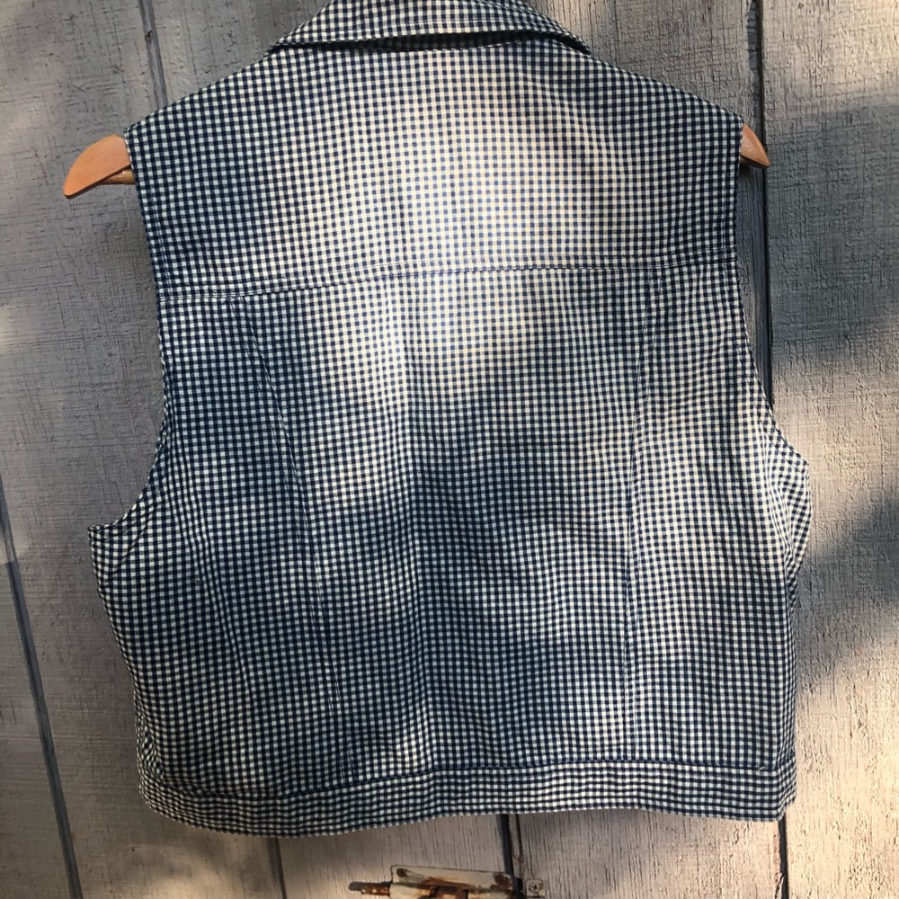 Rockabilly gingham vest - Picture 2 of 3